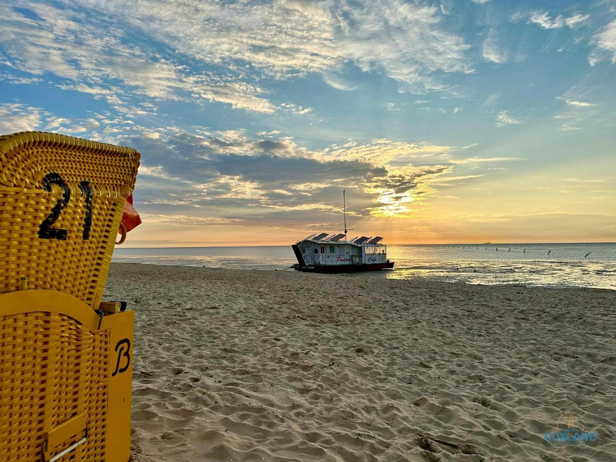 Urlaub Mit Blick Auf Die Duhner Heide Cuxhaven Kültér fotó